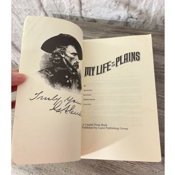 1993 My Life on the Plains by George A. Custer by Citadel Press/Carol Publishing - Picture 4 of 8